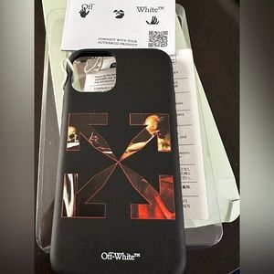 I phone 11pro case off white new